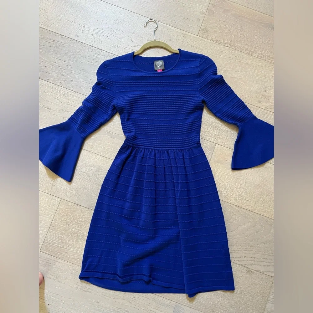 Blue Vince Camuto Dress. Size XS. - Picture 1 of 3